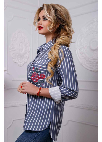 Синяя рубашка Seventeen