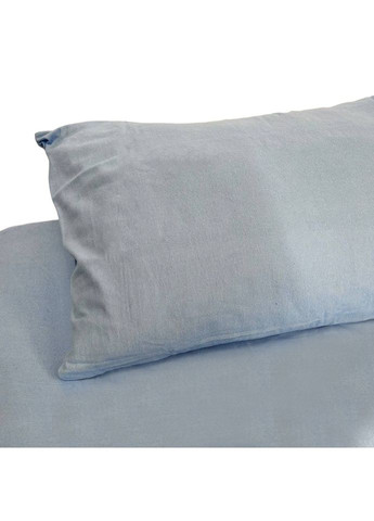 Простынь на резинке Delicacy фланель 90х200 см голубой (94287080) SoundSleep (362575539)
