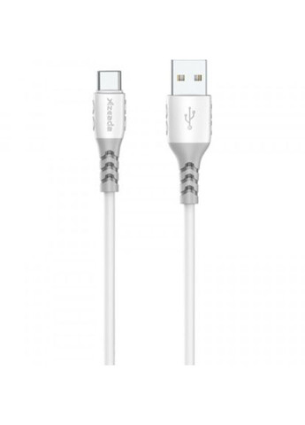 Дата кабель USB 2.0 AM to TypeC 1.0m PD-B51a White (PD-B51a-WH) Proda usb 2.0 am to type-c 1.0m pd-b51a white (268142568)