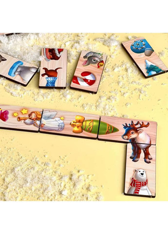 Настільна гра "Доміно-пазл" (ПСД240) PSD240, 28 плашок Ubumblebees (365640177)