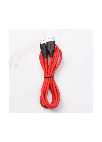 Дата кабель x21 plus Usb TypeC 2A 2 метра недорогой вариант красный Hoco (279826013)