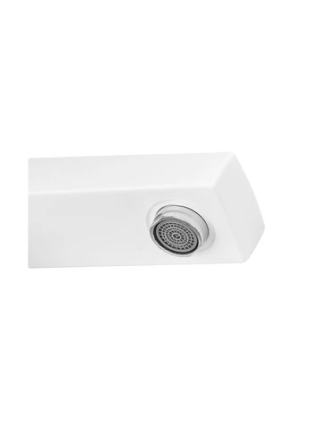 Змішувач для умивальника Kubus-001 HIGH SET White з підводкою води (PM0672) PLAMIX (377746844)