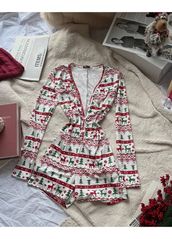 Зеленая всесезон праздничный комбинезон для дома — замеры в описании комбинезон Vione