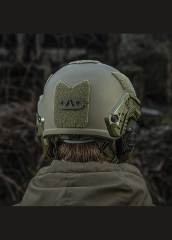 Нашивка группа крови +A+ сквозная Laser Cut Ranger Green M-TAC (315339435)