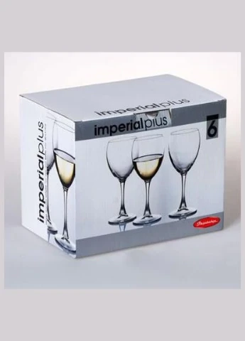 Набор 6 фужеров для вина Imperial Plus 190мл 44789 Pasabahce (303634026)