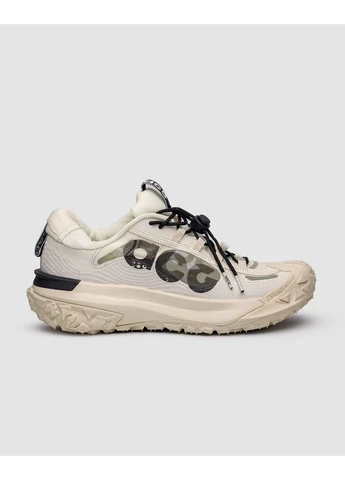 Чорні літні кросівки nike acg mountain fly 2 low beige/black найк асж маунс флай No Brand