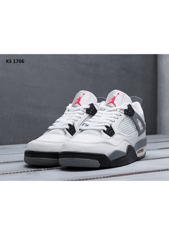 Цветные демисезонные кроссовки мужские nike air jordan 4 retro найк аир джордан No Brand