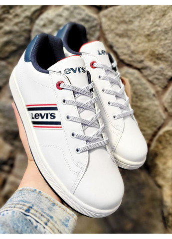 Белые кроссовки brandon lace Levi's