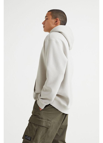 Худі фліс,світло-сірий, H&M (305227329)