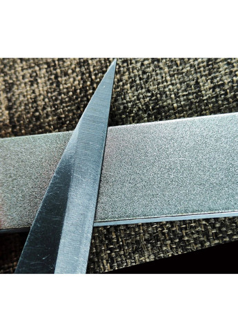 Точильный алмазный камень брусок 200 для точения ножей, основа из алюминиевого сплава, 160*20*6 мм. Sy Tools (370784548)