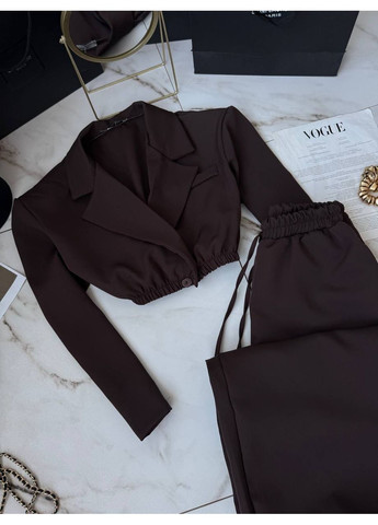 Женский шоколадный костюм No Brand (361022119)