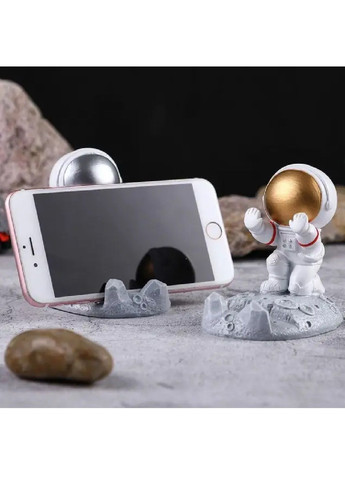 Настольная подставка держатель пластиковый для телефона смартфона планшета астронавт 9×8,5×6,5 см (479581-Prob) Стиль поддержки Unbranded (322313130)