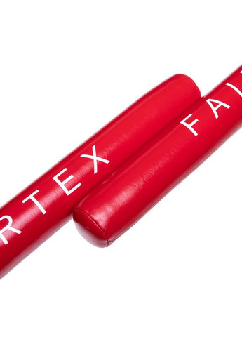 Лападани тренерські (2шт) FAIRTEX (р-р l-47см, d-4,5, червоний) (BXS1_Червоний) Zelart (361433880)