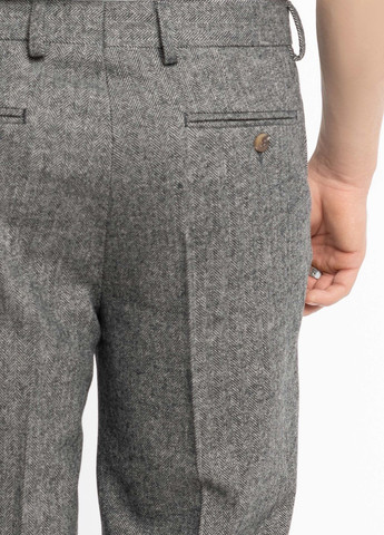 Серые кэжуал зимние брюки Arber