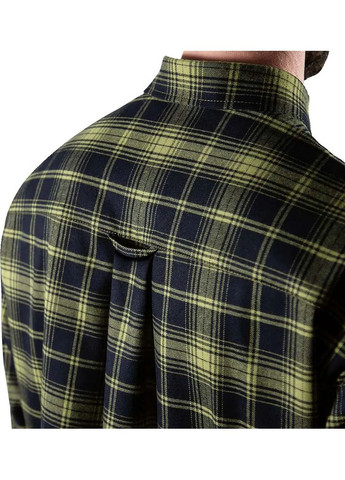 Комбінована сорочка буревій ogo tan green/navy Camotec