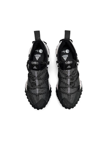 Черные демисезонные кроссовки мужские, вьетнам Nike Acg Mountain Fly Low Black White