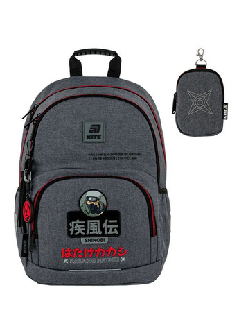 Школьный набор Education Naruto Shippuden Рюкзак + Пенал + Сумка для обуви SET_NR25-585M-1 Kite (323168330)