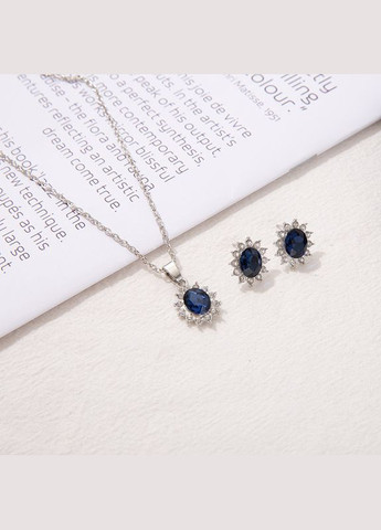 Комплект украшений Хайда (Колье+серьги) No Brand (306557138)