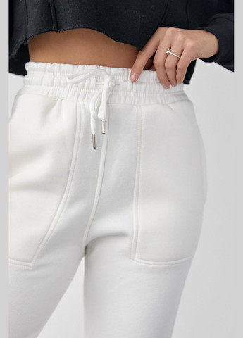 Жіночі теплі джогери з кишенями 05128 Lurex (280910107)