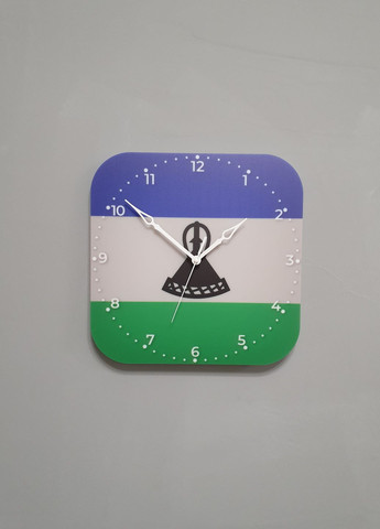 Часы настенные флаг Лесото No Brand (321989402)