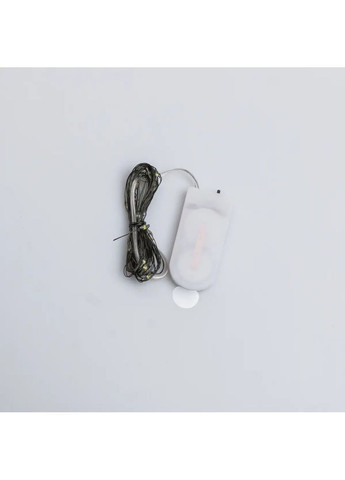 Светодиодная гирлянда Роса 3 метра на батарейках 30 led нить на зеленой проволоке белая 30L3MGW (A-033202) Garlando (358933653)