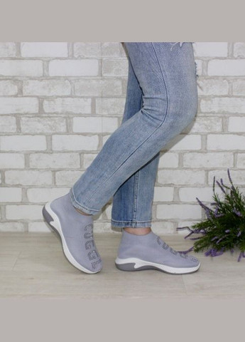 Сірі осінні жіночі кросівки Fashion