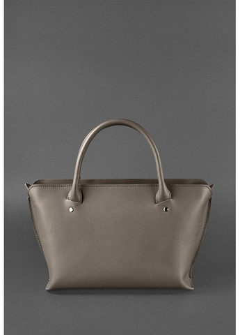 Женская кожаная сумка Midi темно-бежевая BlankNote (348359402)