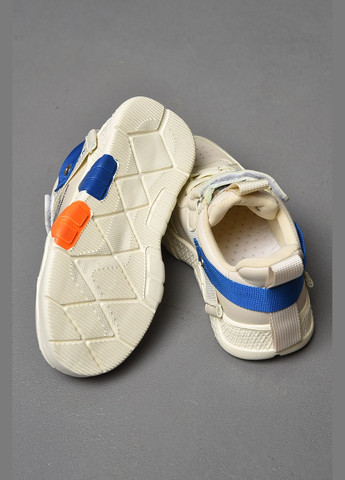 Бежевые демисезонные кроссовки для девочки бежевого цвета Let's Shop