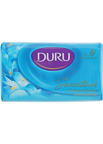 Туалетное мыло "Летний дождь" Sensations 80g (304687-33123) Duru (368617130)