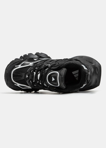 Кроссовки женские и мужские Adidas Vento XLG Deluxe Black | Адидас Венто черные No Brand чёрные демисезоны (334000613)