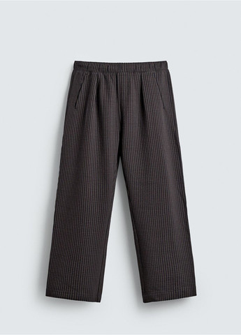 Комбинированные повседневный демисезонные брюки Zara