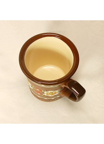 Чашка керамічна кавова ручної роботи "Вишенька" (125 мл) No Brand (369953993)