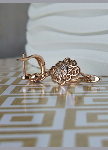 Сережки ксюпінг xuping медзолото позолота Xuping Jewelry (336190309)