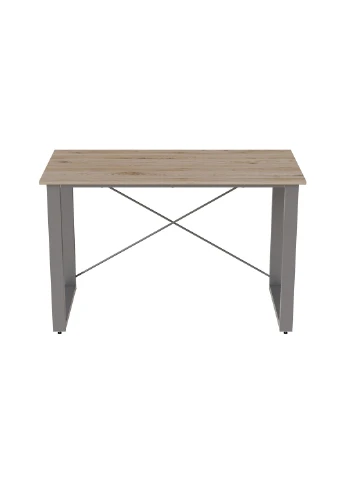 Письмовий стіл Драйв 750x1400x700 Сірий метал ДСП 16 мм (FRD-103200) Ferrum-decor (360645483)