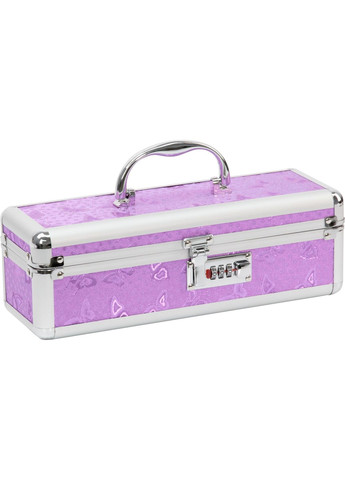 Кейс для зберігання секс-іграшок BMS Factory - The Toy Chest Lokable Vibrator Case Purple з кодовим PowerBullet (369945975)