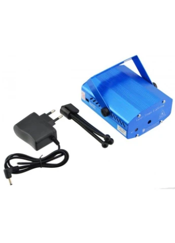 Лазерний проектор з треногою RIAS HJ06 6в1 Blue (3_00920) No Brand (396395178)