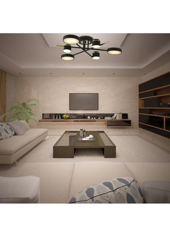 Світлодіодна люстра AL6122ARD STORIA 56Вт золото Ardero (361066827)