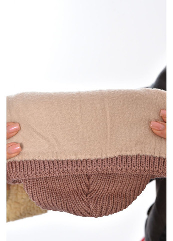 Шапка женская на флисе пудрового цвета Let's Shop (368824008)