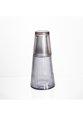 Глечик 800 мл зі склянкою 1 (шт) 250 (мл) графин для компоту соку води лимонаду глечик для напоїв Прозорий HP-19-TH-3 (A-047361) Yiwu (369723989)