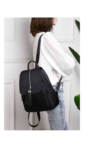 Женский черный рюкзак с косточками. КиП (277698355)