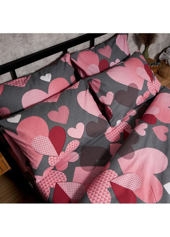 Комплект постельного белья Бязь Gold Люкс Евро 200х220 наволочки 2х70х70 (MS-820008797) Moon&Star Blush Love (356115913)