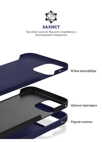 Панель ICON2 Case для Apple iPhone 14 Pro Max Elderberry (ARM63620) ArmorStandart (259967519)