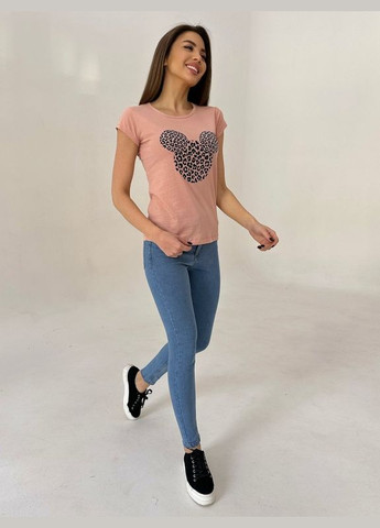 Футболка ISSA PLUS WN20-434 персиковая Magnet - (259526237)