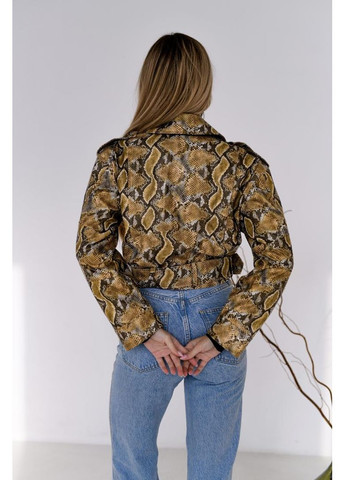 Комбинированная демисезонная женская косуха стильная модная весна осень стиль украинское производство No Brand