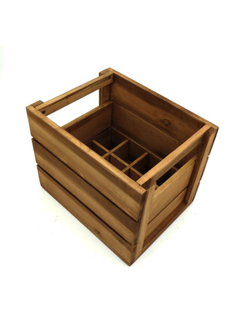 Интерьерный декоративный ящик из дерева Кармиэль капучино (ЯИД-001909) No Brand (328078297)