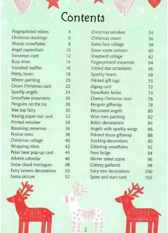 100 Christmas things to make and do Usborne Publishing (393164569)