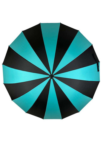Жіноча парасолька-тростина на 16 спиць з контрастними секторами Toprain (289977344)