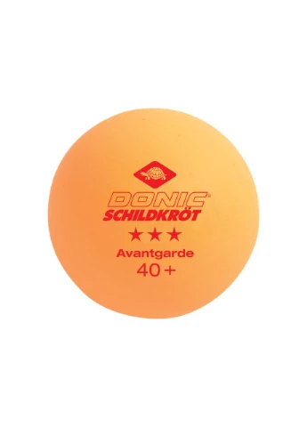 Мячи EXCLUSIVE (Advantgarde) 3* 40+ 6шт white+orange Donic (401311672)