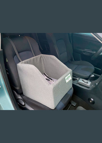Автокресло для собак 45 х 45 см Серое (4820224216904) Lucky Pet (313239985)