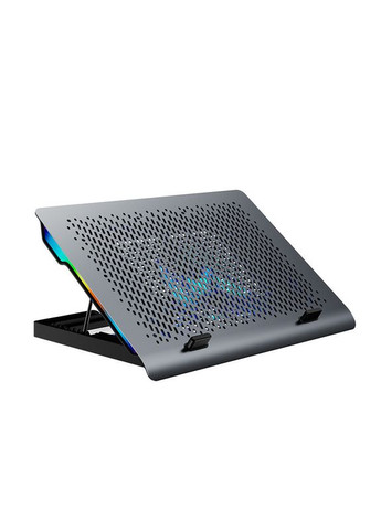 Підставка для ноутбука з охолодженням S30 з RGB-підсвіткою Laptop Cooling Pad Grey VHG (339680097)